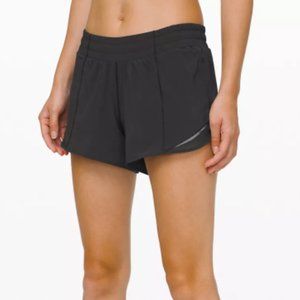 lululemon Hotty Hot Short 4" - Black Size 4